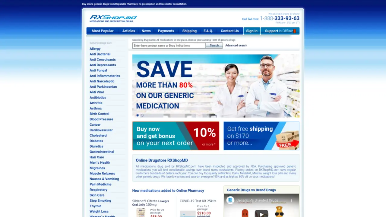 Expert Review of RXShopMD.com - Your Trusted Online Pharmacy