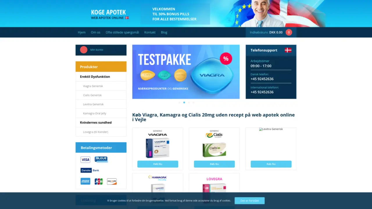 In-Depth Review of Denmark-Apotek24.com: Your Go-To Online Pharmacy for Viagra, Kamagra, and Cialis in Vejle Without Prescription