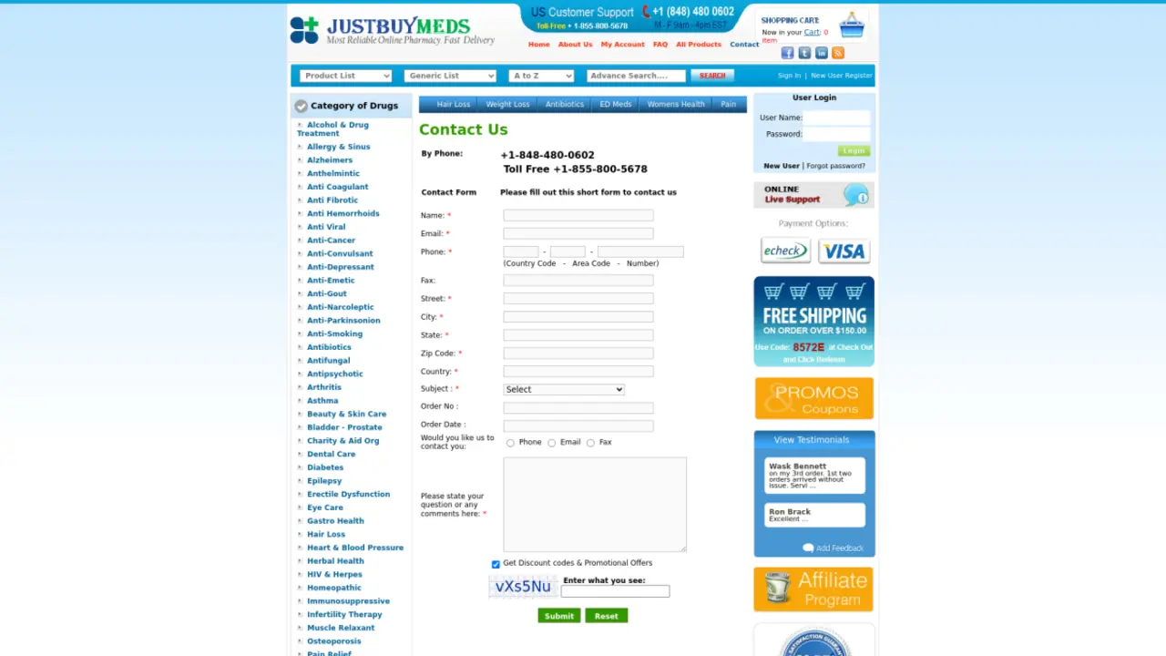 JustBuyMeds.net Review: Affordable Generic Medication Source Online