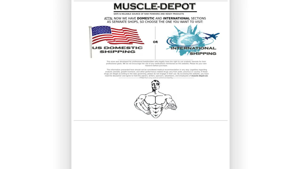 Muscle-Depot.WS Review: Trustworthy Anabolic Steroids Source?