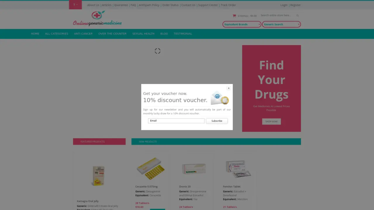 OnlineGenericMedicine.com Review: Trusted Online Pharmacy for Affordable Prescriptions - OGM