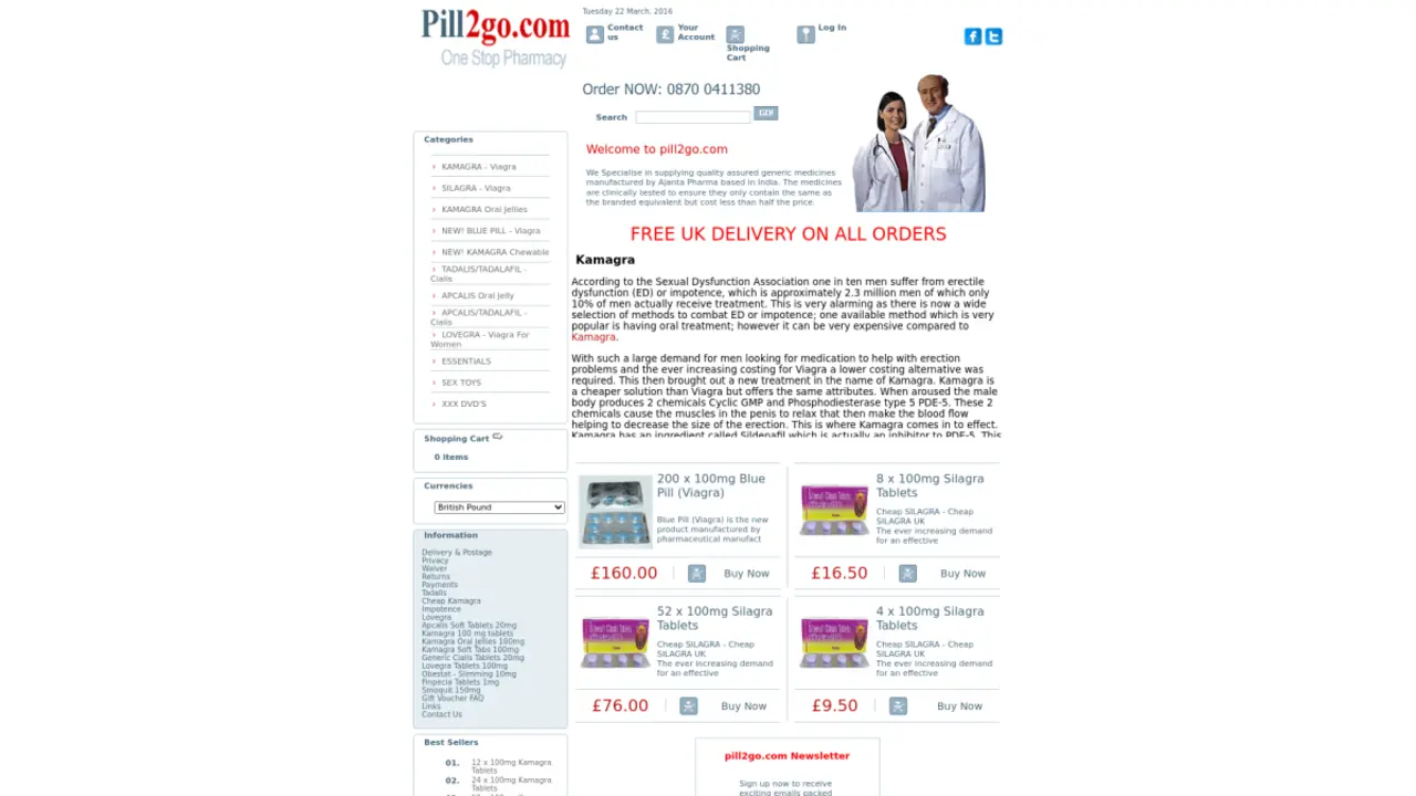 Pills2Go.co.uk Review: Your Trusted Source for Online Pharmacy Insights