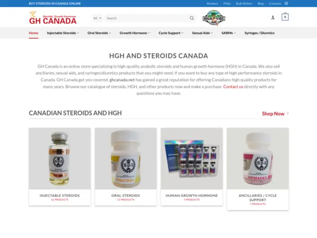 Comprehensive Review of GH Canada - Your Trusted Source for Premium Steroids and HGH Online