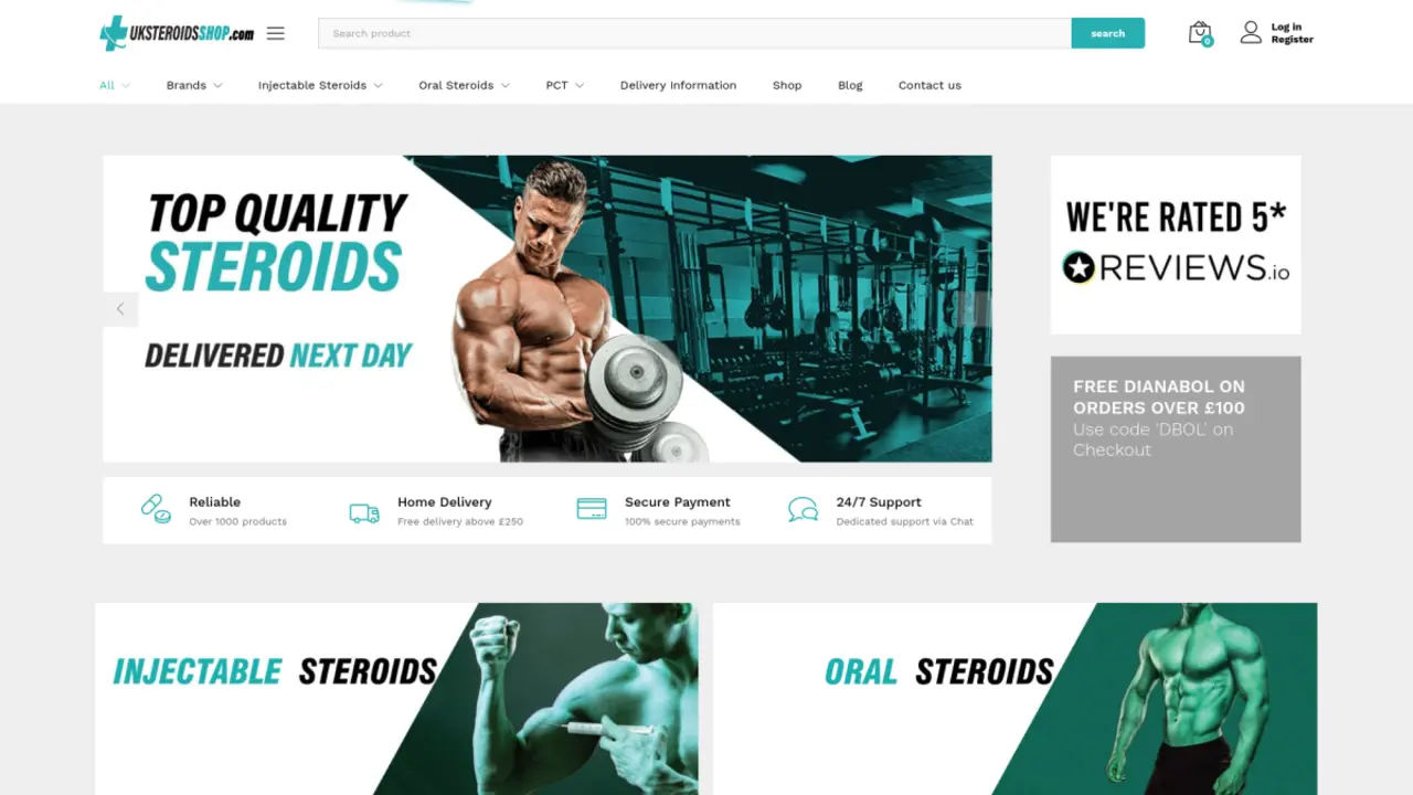 Expert Review of UK Steroids Shop – Trusted Source to Buy Anabolic Steroids in the UK