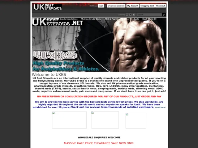 UKBestSteroids.net Review - Experiences with UK's Anabolic Steroid Options
